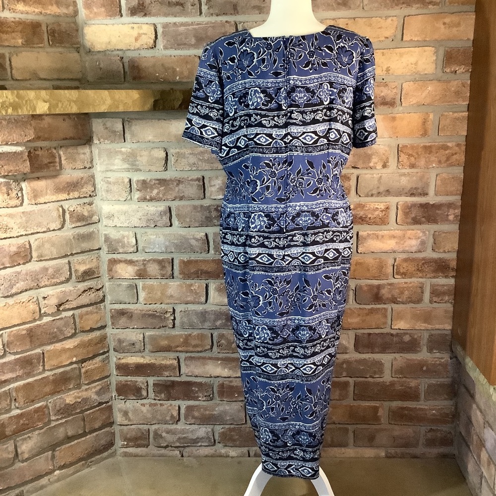 MHM Melissa Harper Floral Print Maxi Dress - Picture 3 of 11